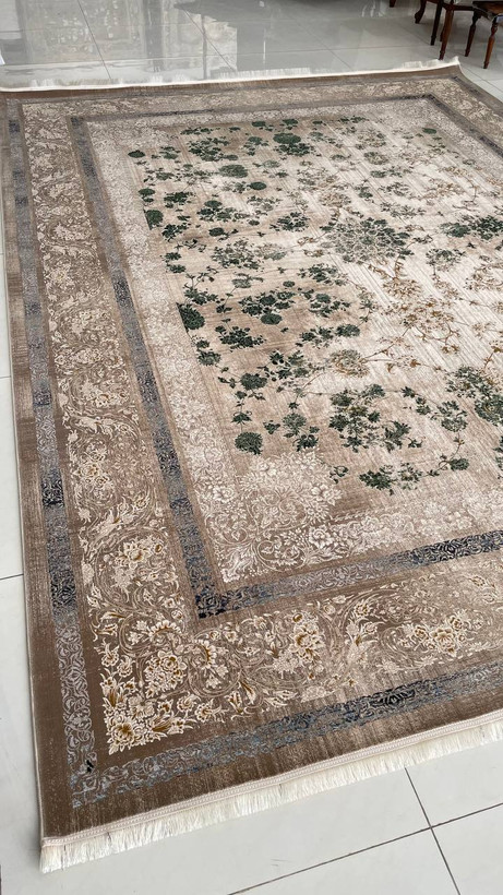 فرش توسی سبز